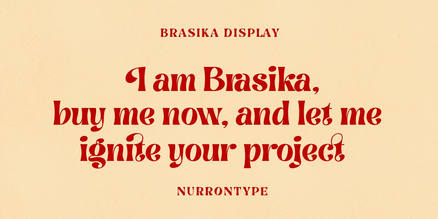 Font Brasika Display